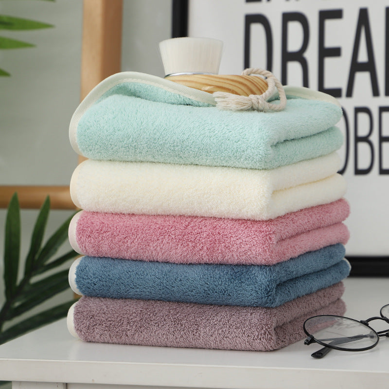 High-density coral fleece towel – Highly absorbent and soft