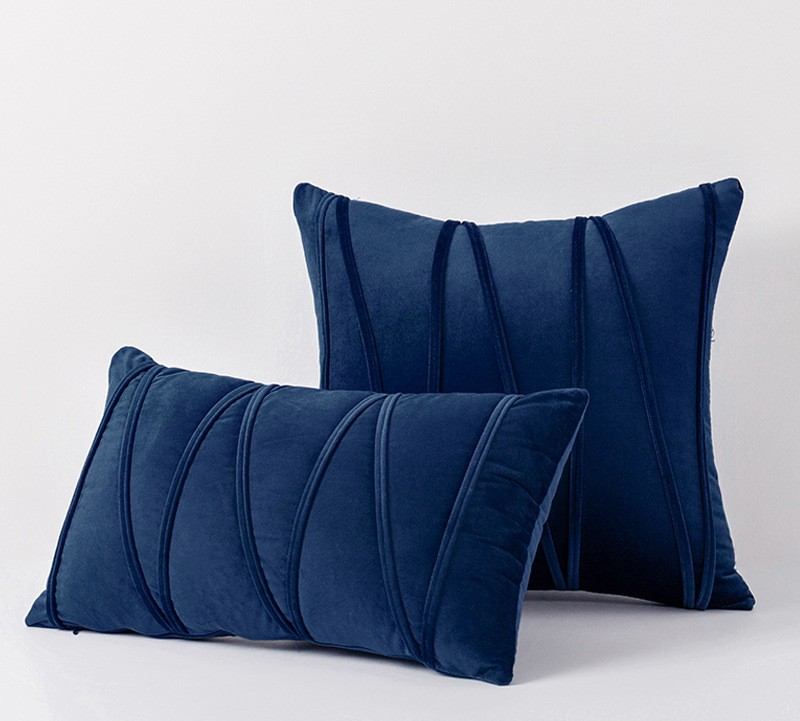nordic solid velvet pillowcase - weich & stilvoll