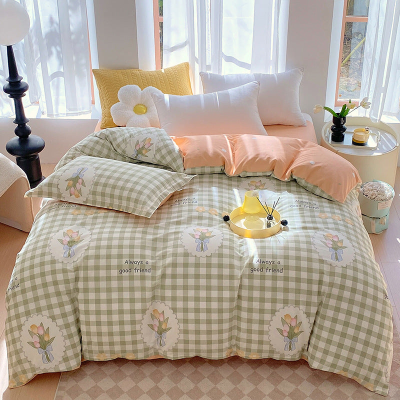 Cartoon Cotton Quilt Cover – Soft & Breathable