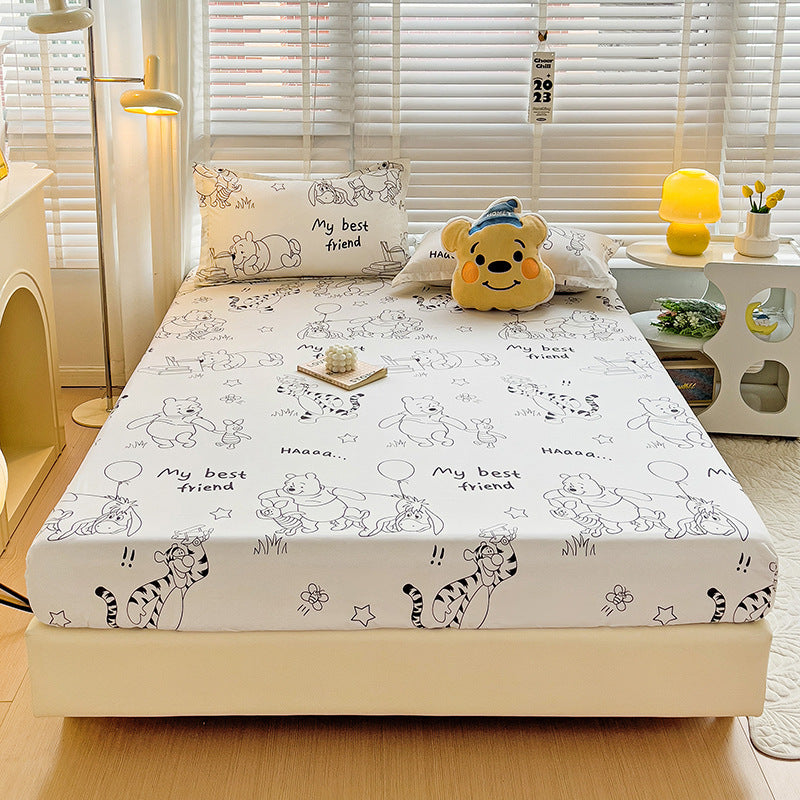 cartoon mickey betthut 3-teiliges set - weiche & hautfreundliche bettwäsche