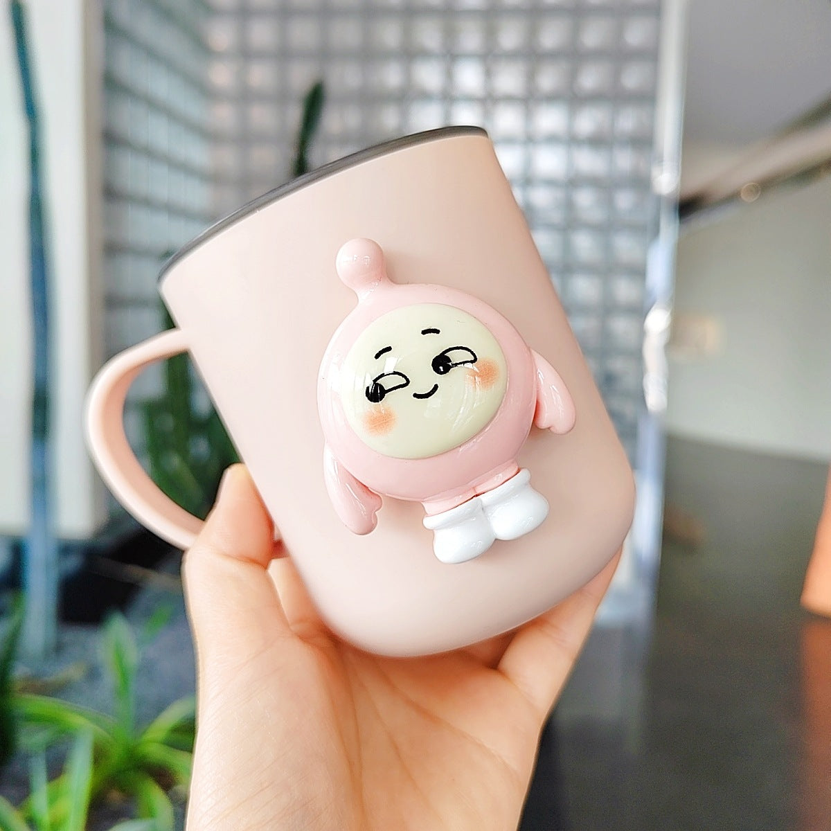 Cute Cartoon Toothbrush Cup – fun & kid-friendly