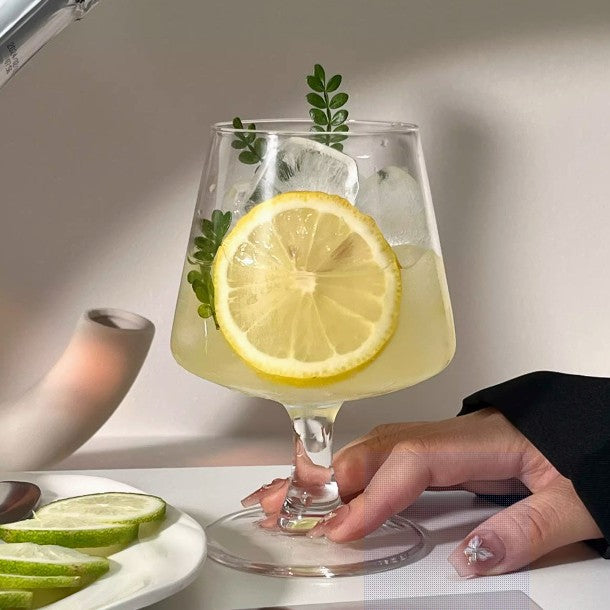 Schicker Glasbecher für Brandy & Soda - stilvoll & vielseitig