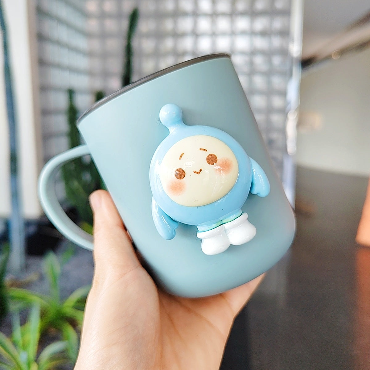 Cute Cartoon Toothbrush Cup – fun & kid-friendly