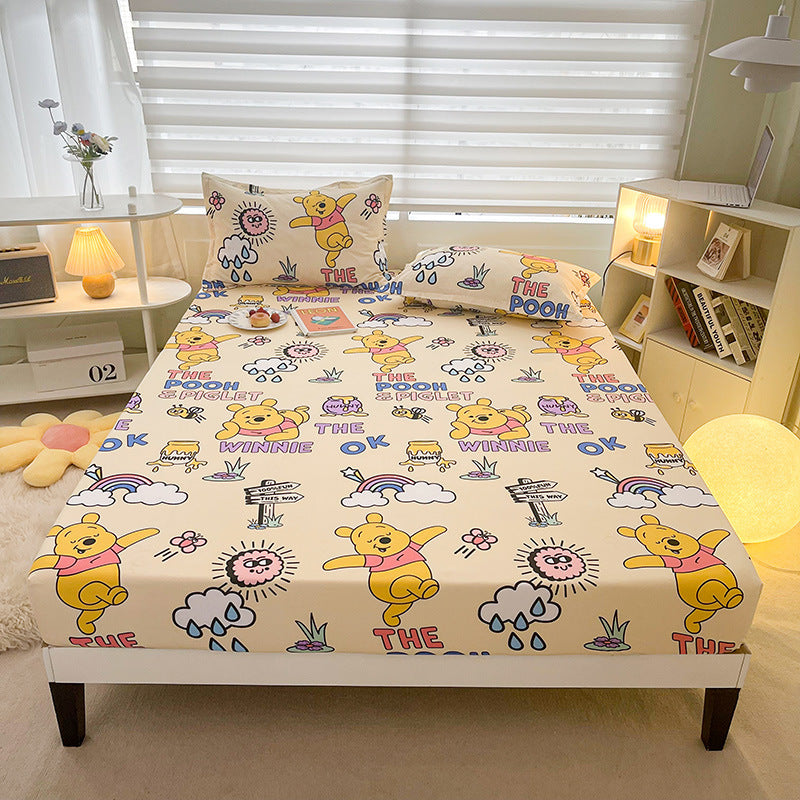 cartoon mickey betthut 3-teiliges set - weiche & hautfreundliche bettwäsche