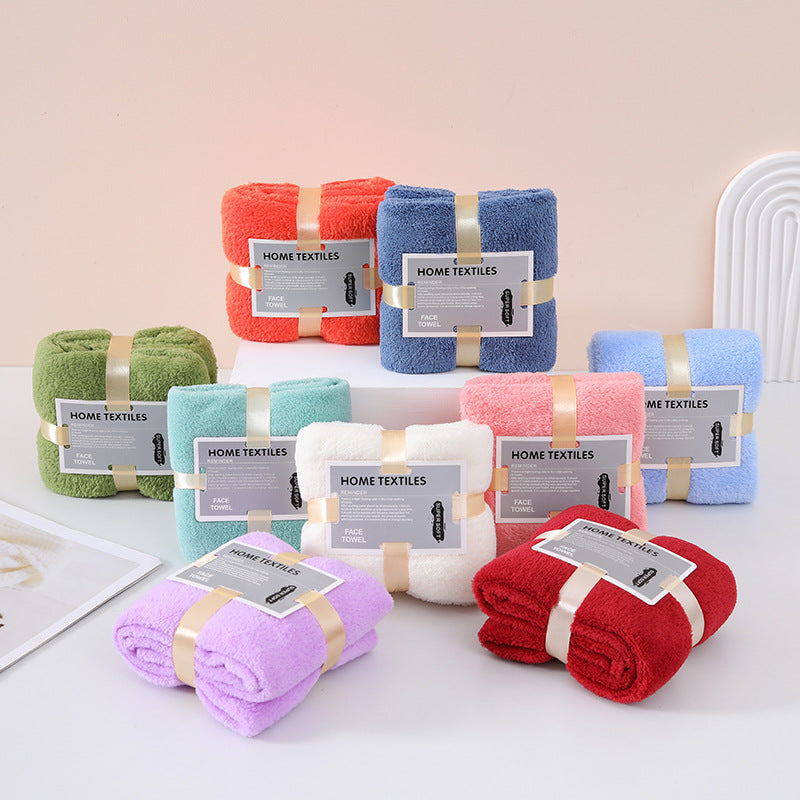 saugfähiges Fleece-Handtuch - Geschenkset