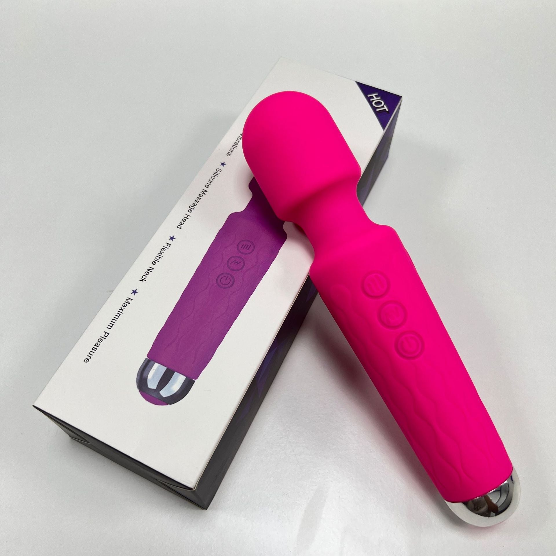 Cross-Border 20-frequency massager for women – Powerful vibrator with AV wand