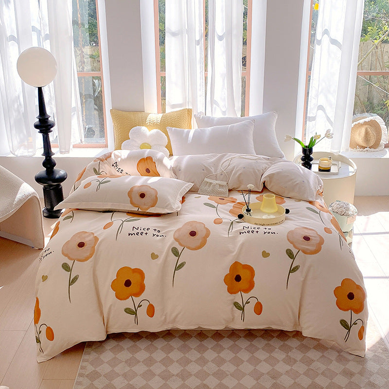 Cartoon Cotton Quilt Cover – Soft & Breathable