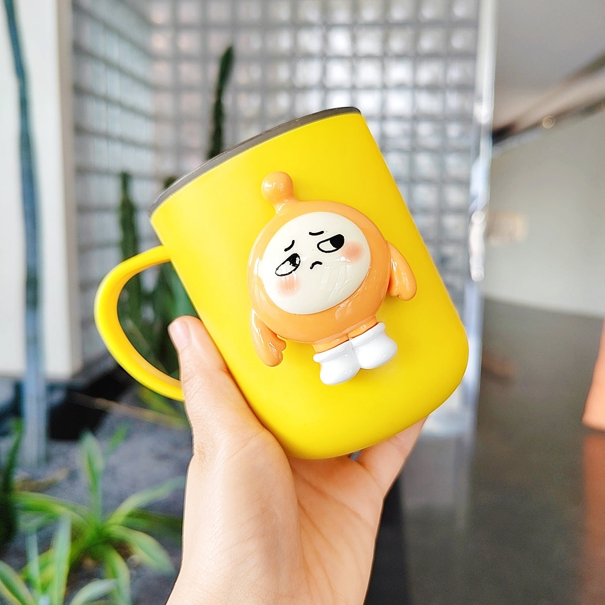 Cute Cartoon Toothbrush Cup – fun & kid-friendly