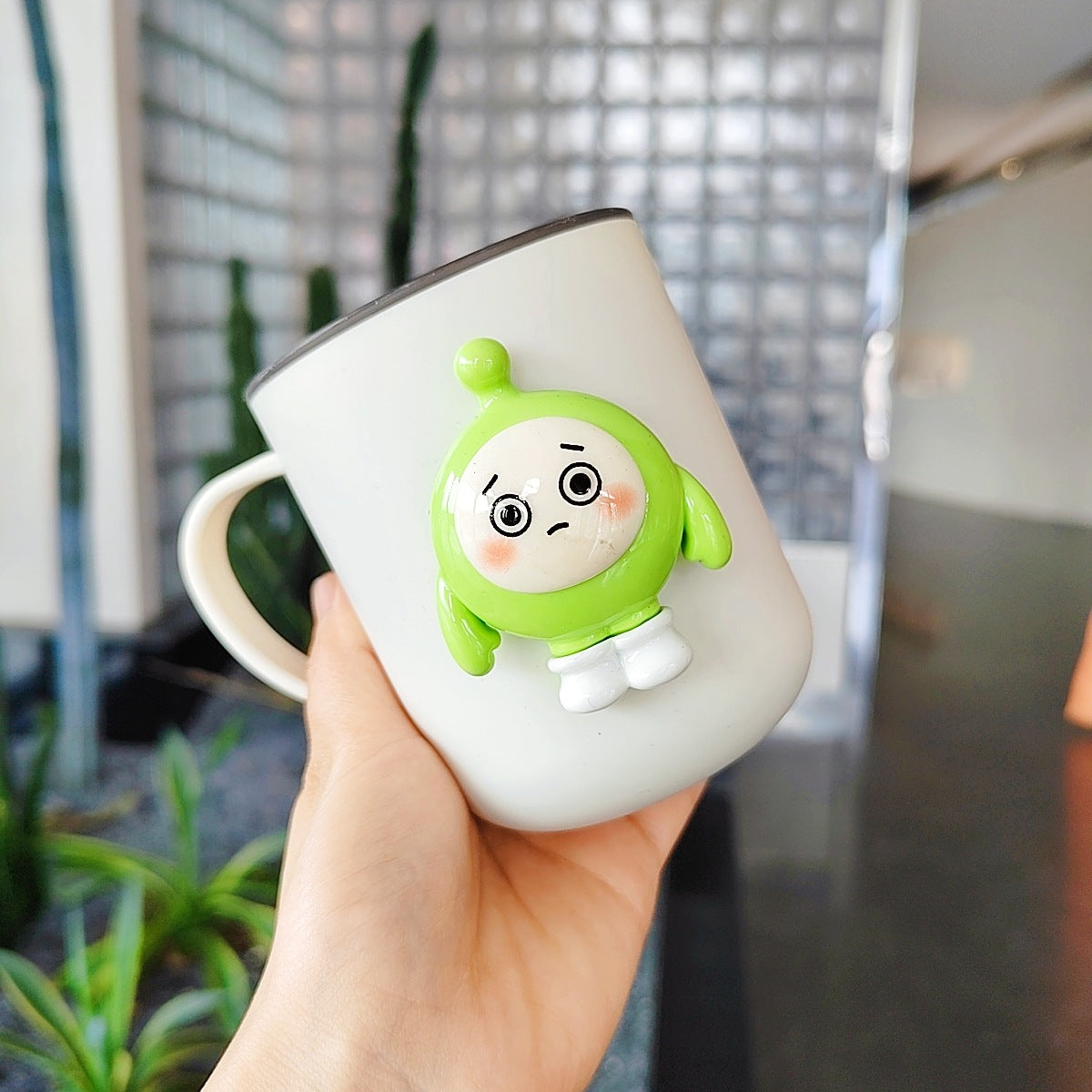 Cute Cartoon Toothbrush Cup – fun & kid-friendly