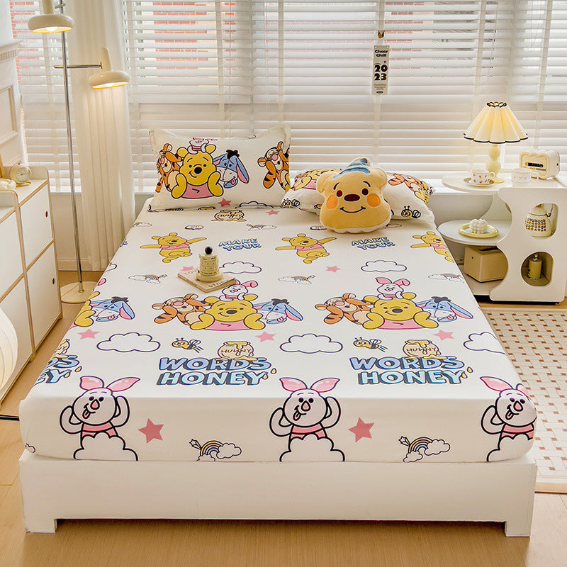 cartoon mickey betthut 3-teiliges set - weiche & hautfreundliche bettwäsche