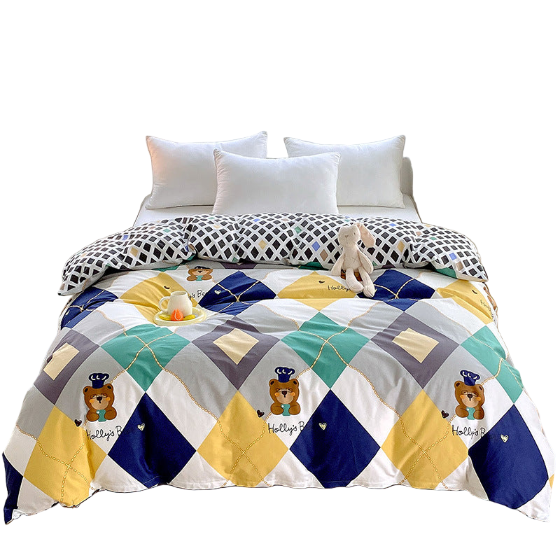 Cartoon Cotton Quilt Cover – Soft & Breathable