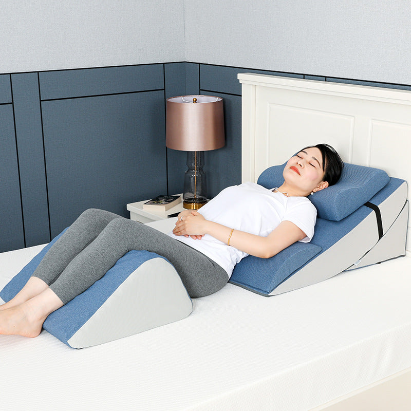 Adjustable bed pillow – back support pillow for pregnant women, seniors, and people requiring care