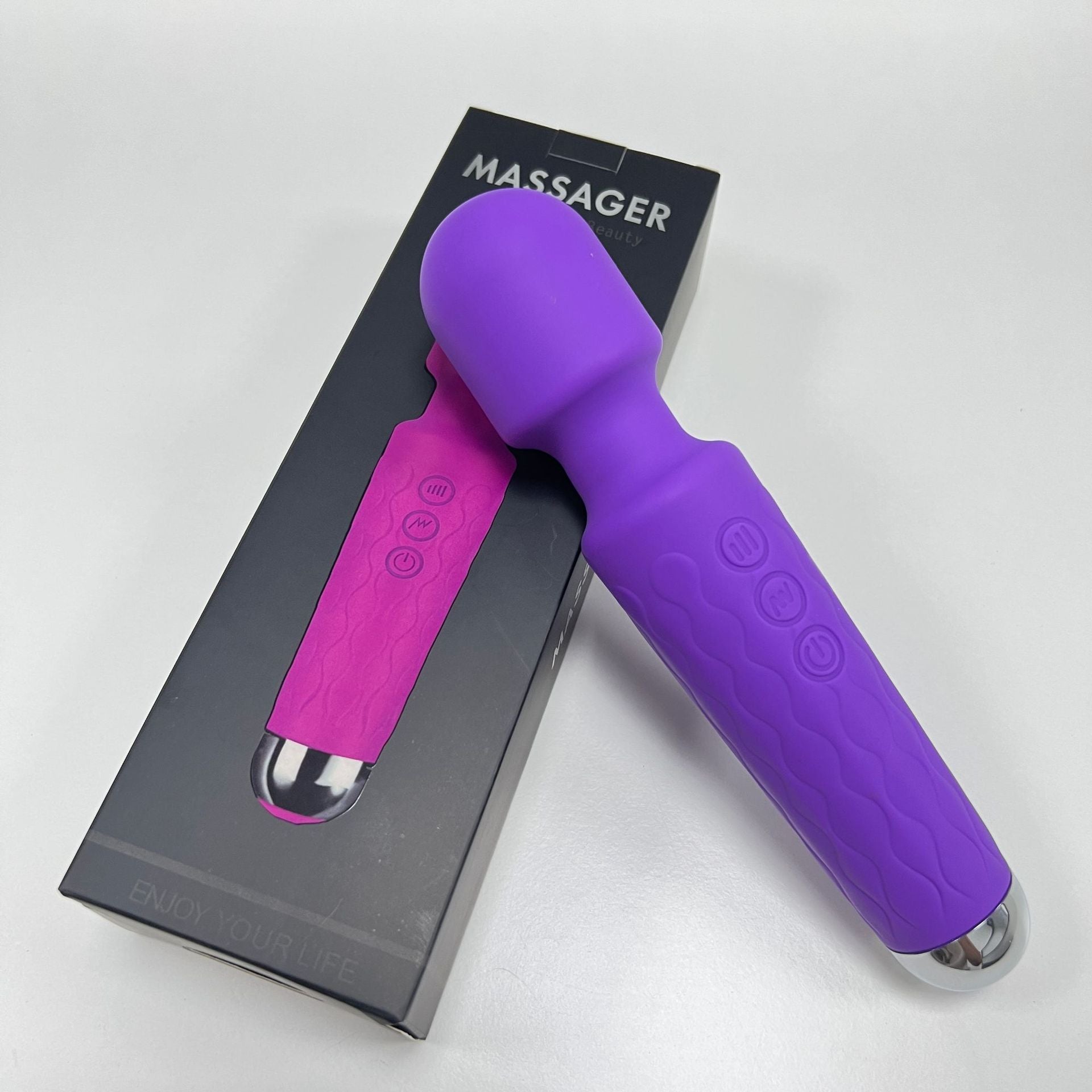Cross-Border 20-frequency massager for women – Powerful vibrator with AV wand