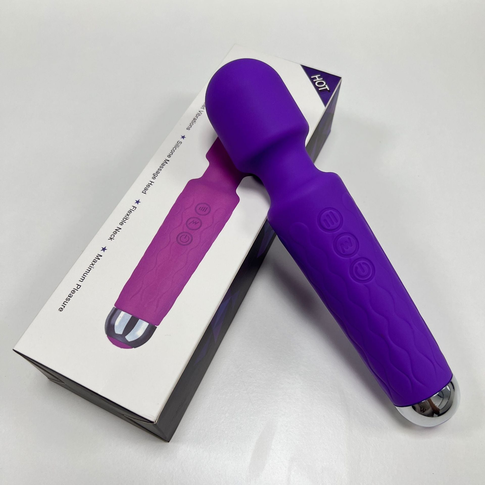 Cross-Border 20-frequency massager for women – Powerful vibrator with AV wand