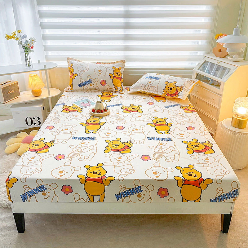 cartoon mickey betthut 3-teiliges set - weiche & hautfreundliche bettwäsche