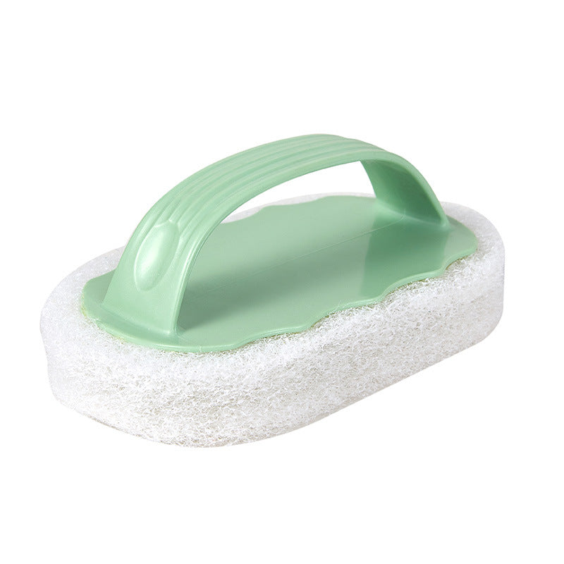 Multi-purpose cleaning brush with handle - for bathroom and kitchen
