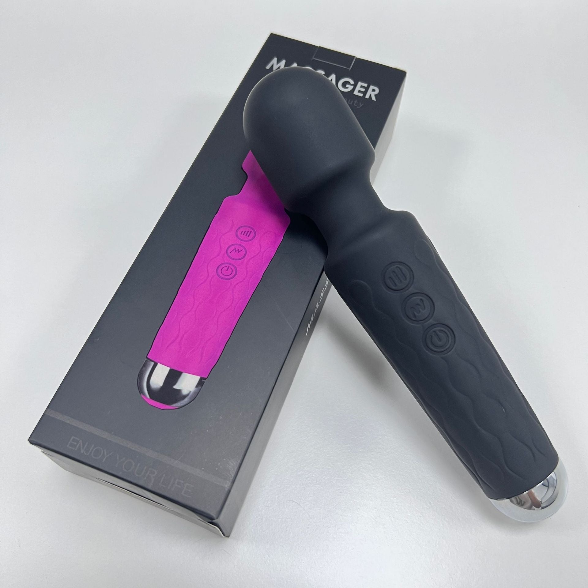 Cross-Border 20-frequency massager for women – Powerful vibrator with AV wand
