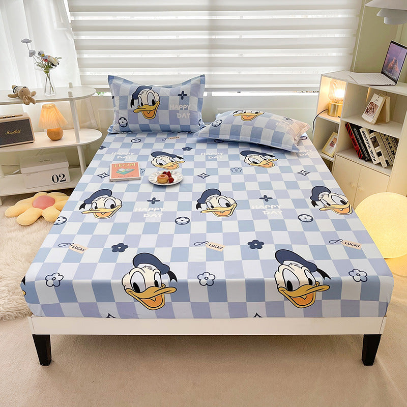 cartoon mickey betthut 3-teiliges set - weiche & hautfreundliche bettwäsche
