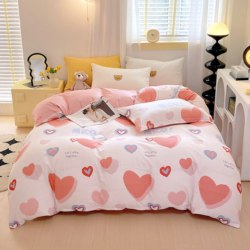 Cartoon Cotton Quilt Cover – Soft & Breathable