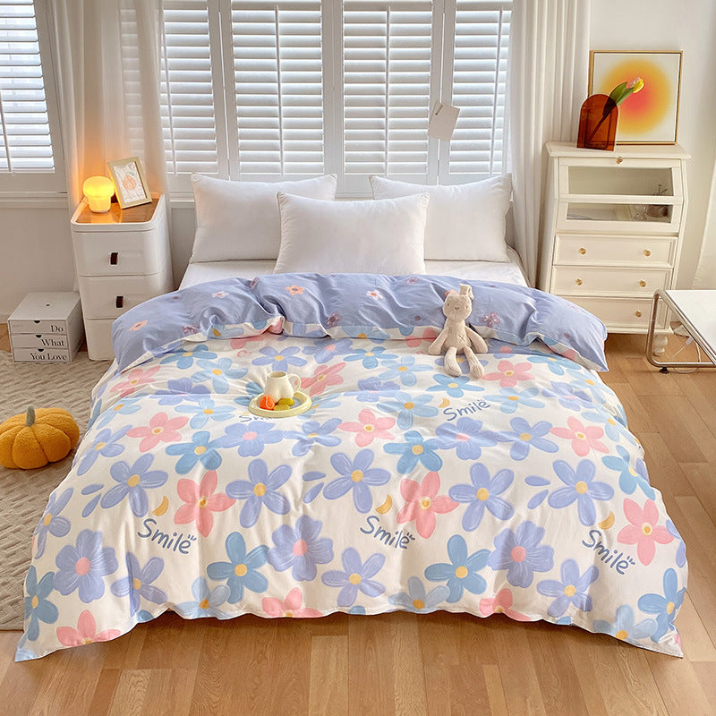 Cartoon Cotton Quilt Cover – Soft & Breathable
