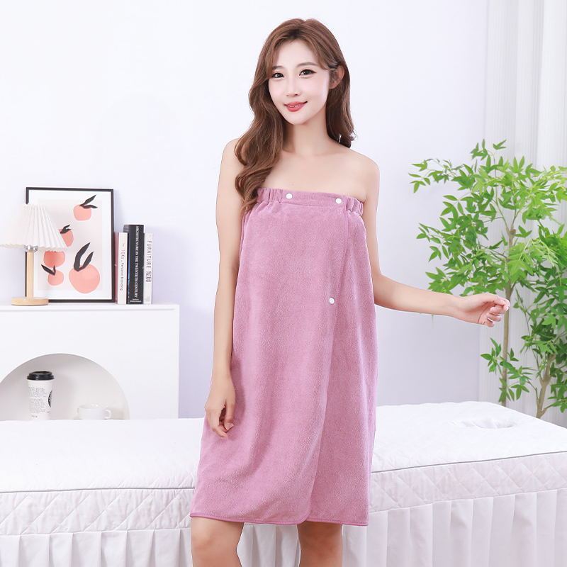 Wearable Bath Skirt – Absorbent & Soft