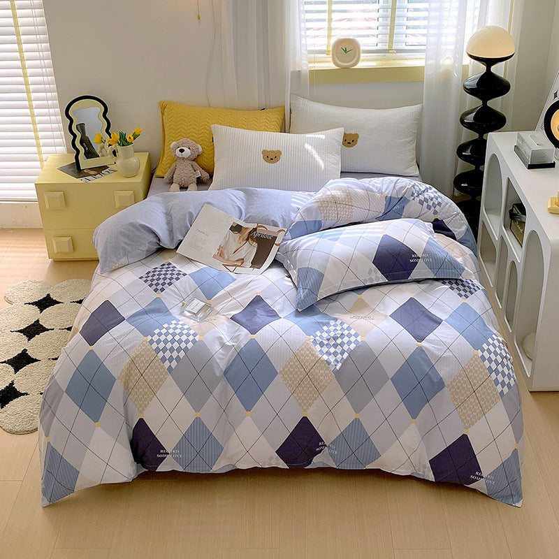 Cartoon Cotton Quilt Cover – Soft & Breathable