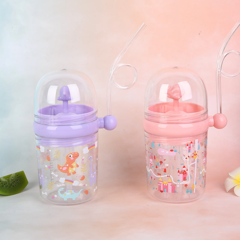 Niedlicher Wal-Wassersprühbecher - tropffeste Kinderflasche