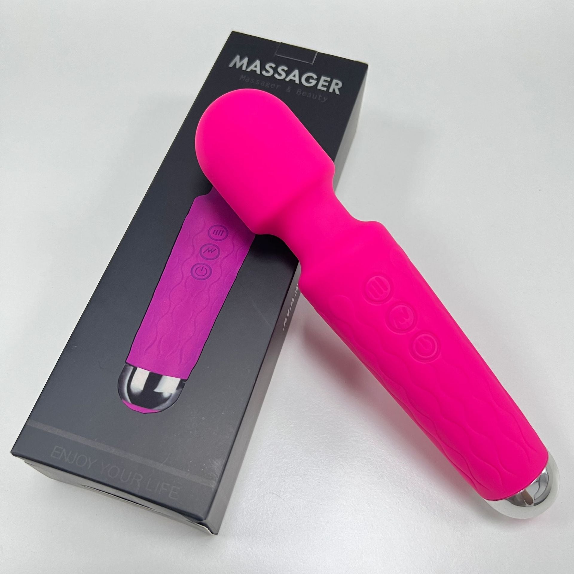 Cross-Border 20-frequency massager for women – Powerful vibrator with AV wand