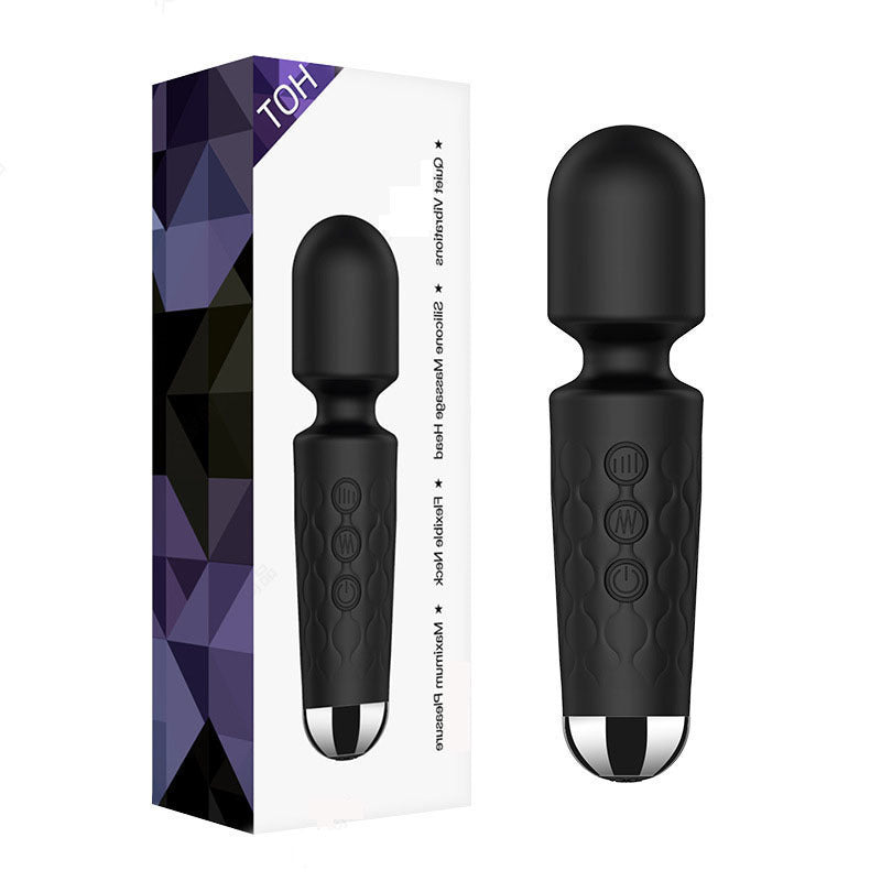 Cross-Border 20-frequency massager for women – Powerful vibrator with AV wand