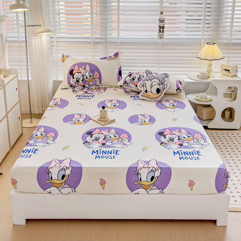 cartoon mickey betthut 3-teiliges set - weiche & hautfreundliche bettwäsche