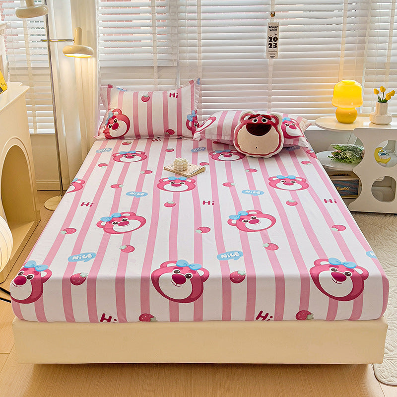 cartoon mickey betthut 3-teiliges set - weiche & hautfreundliche bettwäsche