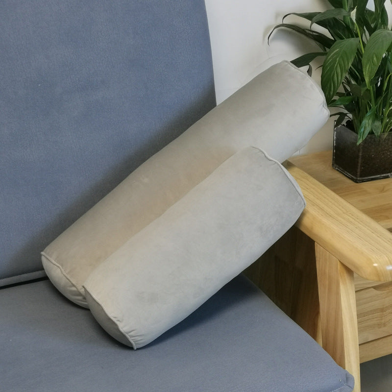 Dutch Velvet Cylinder Pillow – Neck Roll & Sleeping Pillow for Legs or Back