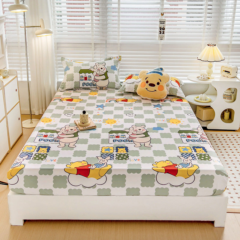 cartoon mickey betthut 3-teiliges set - weiche & hautfreundliche bettwäsche