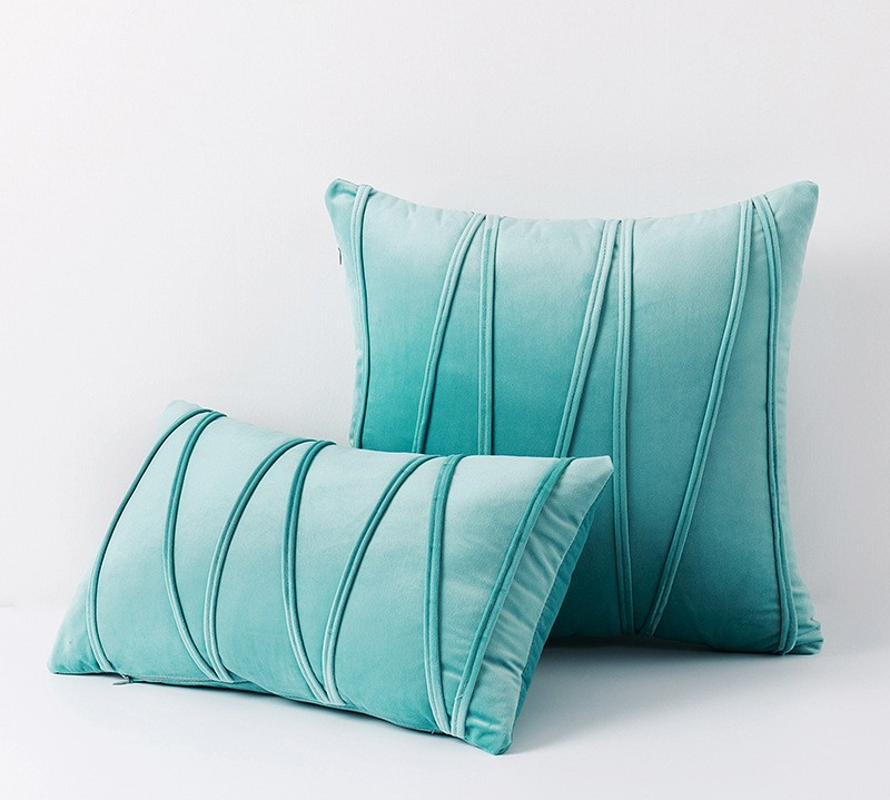 nordic solid velvet pillowcase - weich & stilvoll