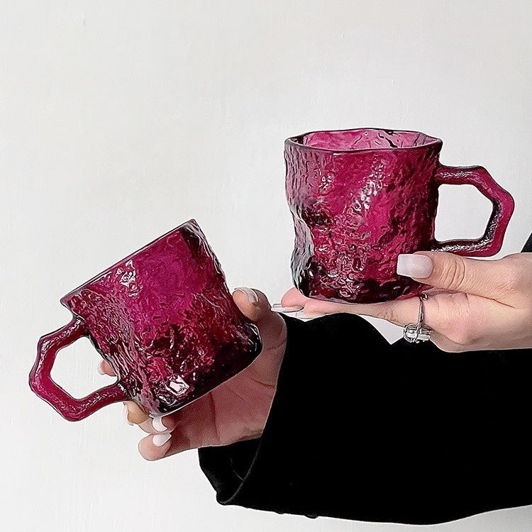 Rose Red Glacier Glass – stylish & versatile drinkware